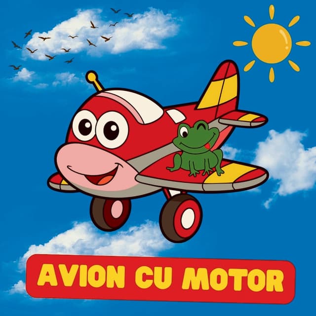 Album cover art for Avion cu motor