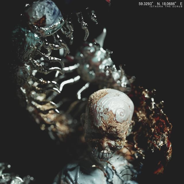 Album cover art for Swallowing Centipedes