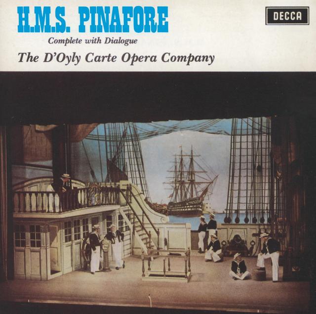 Album cover art for Gilbert & Sullivan: H.M.S.pinafore