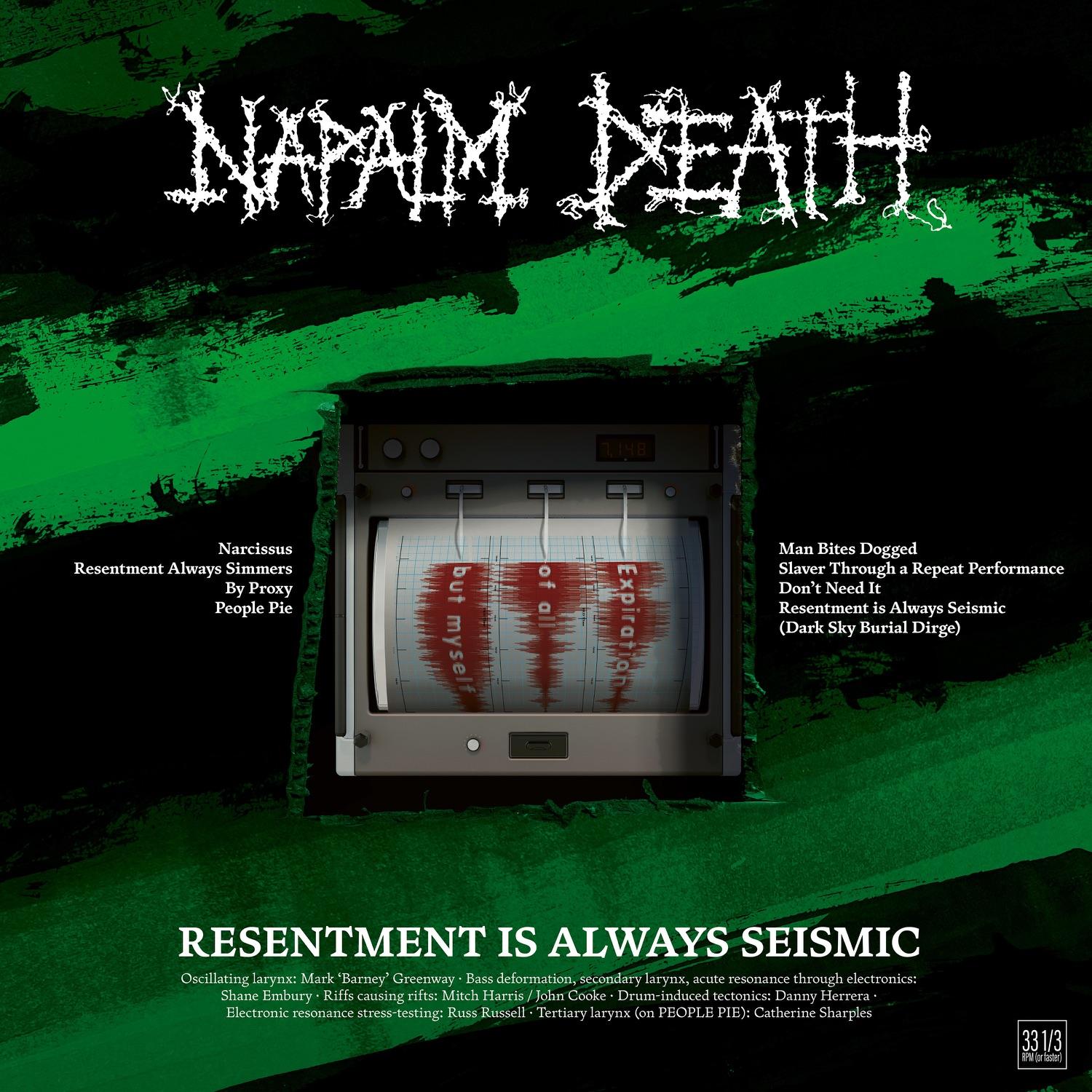 Resentment is Always Seismic - a final throw of Throes