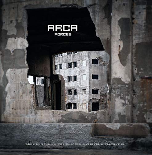 Album cover art for Forces (Thirteen Pictures Inspired by People Involved in Conflict Zones All Around the Mediterranean Sea)