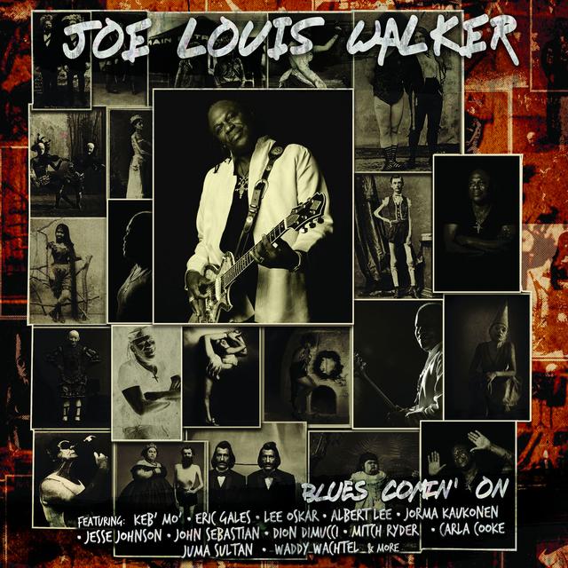 Album cover art for Blues Comin' On