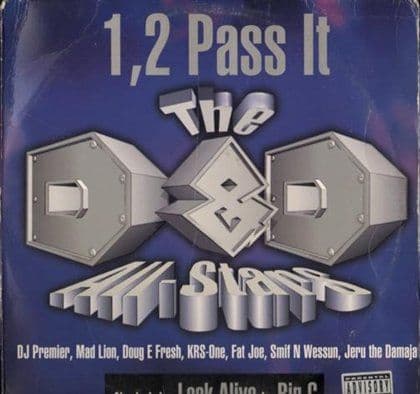 Album cover art for 1, 2 Pass It / Look Alive