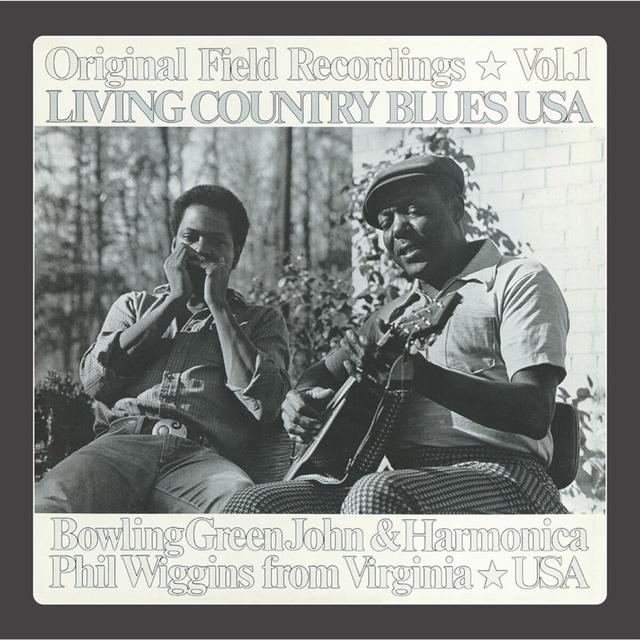 Album cover art for Living Country Blues USA Vol. 1