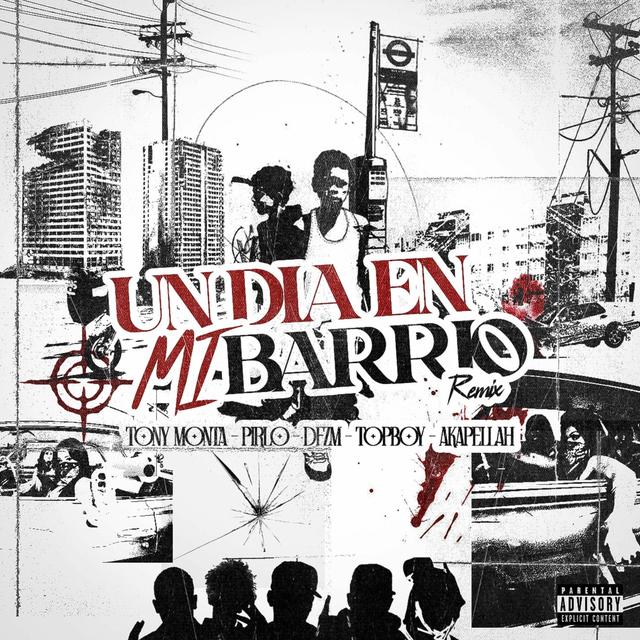 Album cover art for Un Dia En Mi Barrio (Remix)