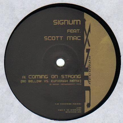 Album cover art for Coming On Strong