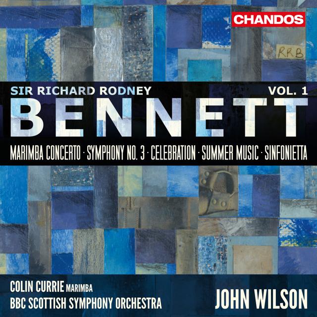 Album cover art for Bennett: Orchestral Works, Vol. 1
