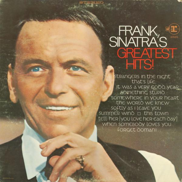 Album cover art for Frank Sinatra's Greatest Hits