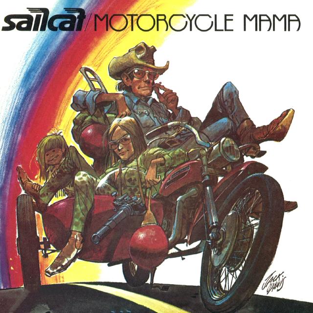 Album cover art for Motorcycle Mama