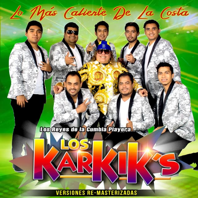 Album cover art for Lo Más Caliente de la Costa