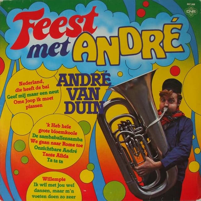 Album cover art for Feest Met André
