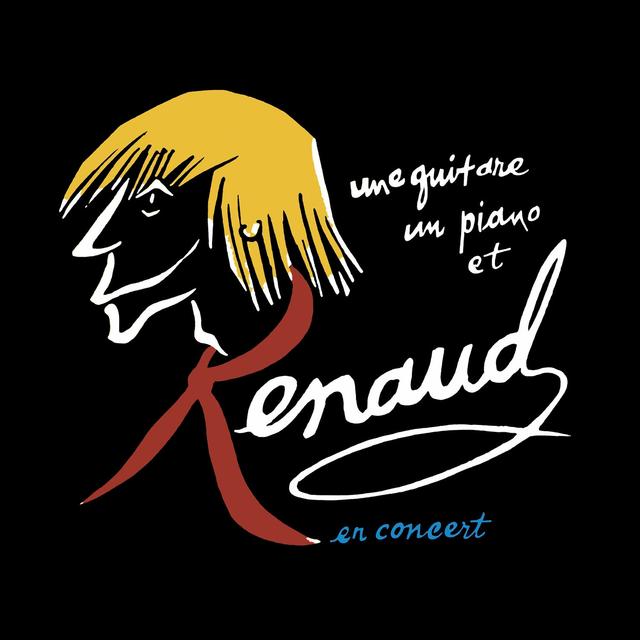 Album cover art for Une guitare, un piano et Renaud