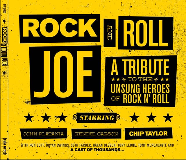Album cover art for Rock and Roll Joe: A Tribute to the Unsung Heroes of Rock n' Roll