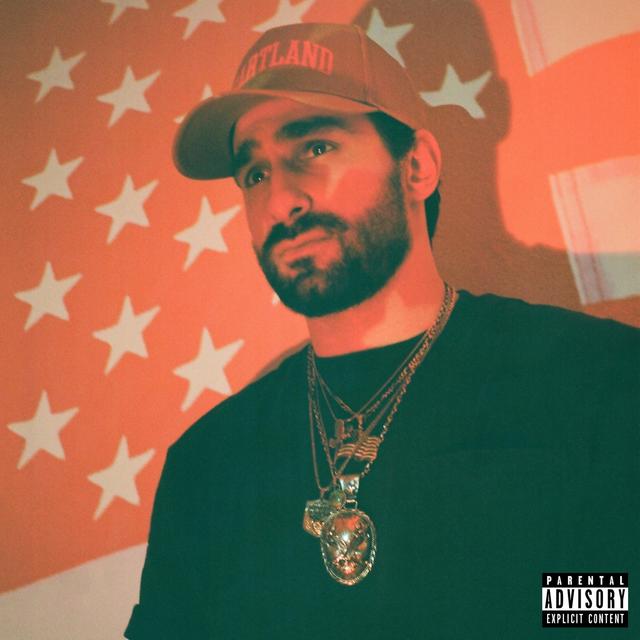 Album cover art for Red, White & American Blues