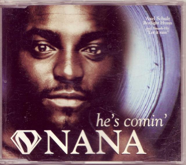 Album cover art for He's Comin'