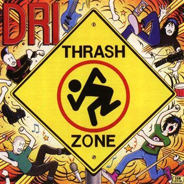 Album cover art for Thrash Zone