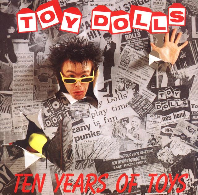 Album cover art for Ten Years of Toys