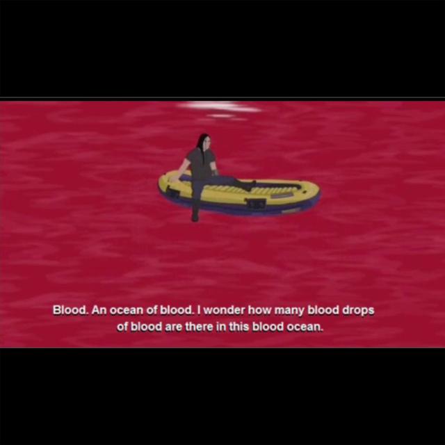Album cover art for Blood Oceans (How Many?)