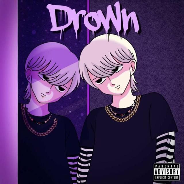Album cover art for Drown