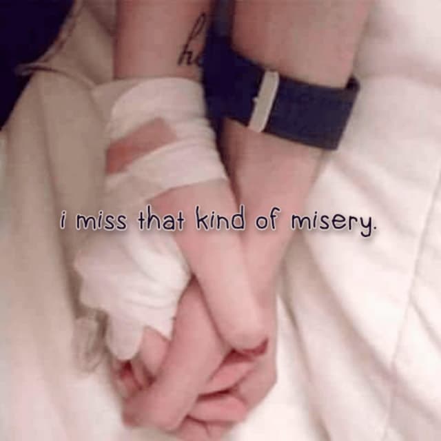 Album cover art for misery.