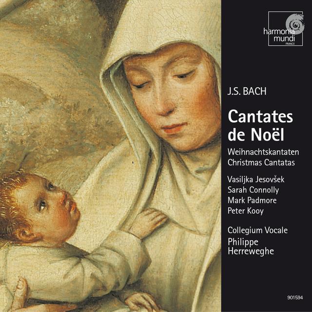 Album cover art for Bach: Weihnachtskantaten