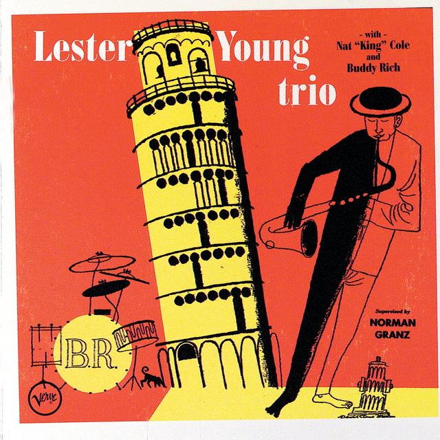 Album cover art for Lester Young Trio