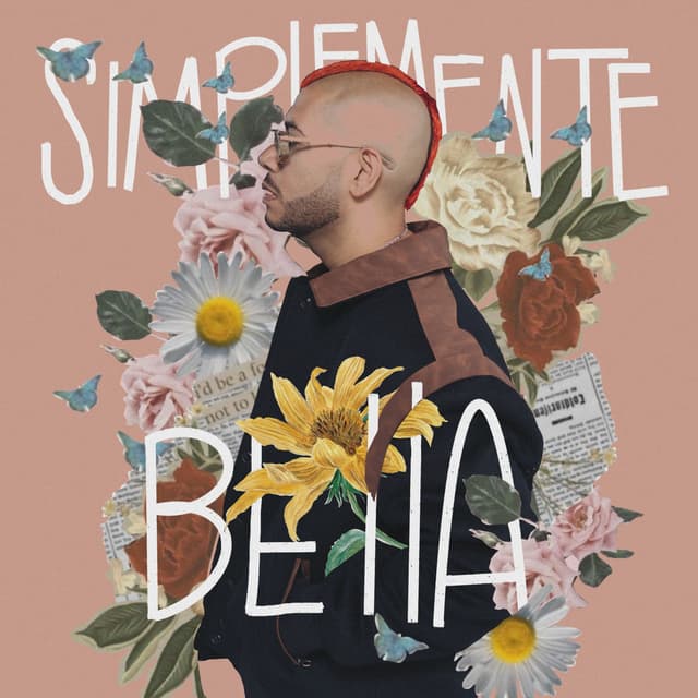 Album cover art for SIMPLEMENTE BELLA