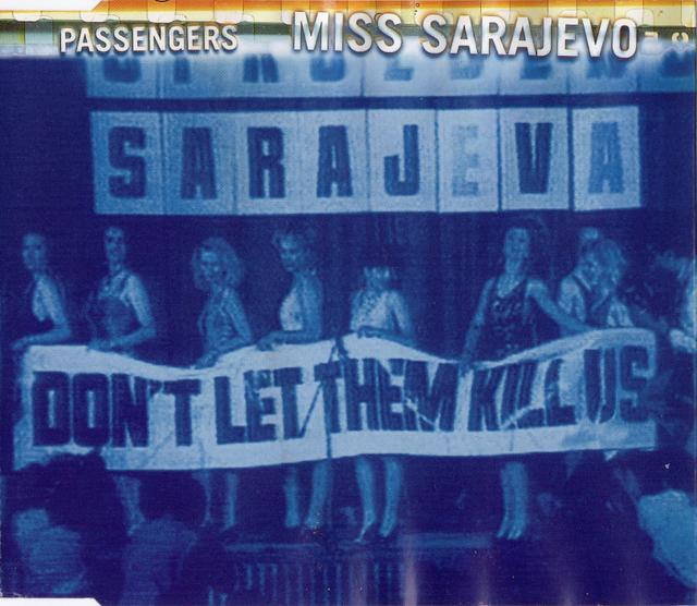 Album cover art for Miss Sarajevo