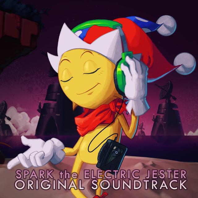 Album cover art for Spark: The Electric Jester Original Game Soundtrack