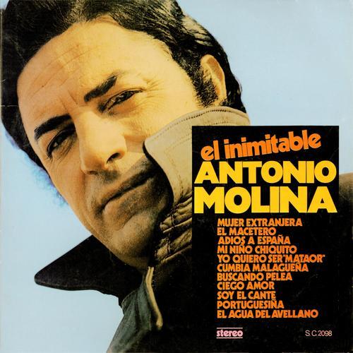 Album cover art for El Inimitable Antonio Molina