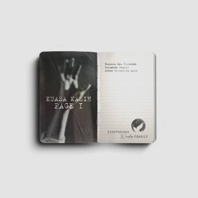 Album cover art for page i (Kuasa Kasih)