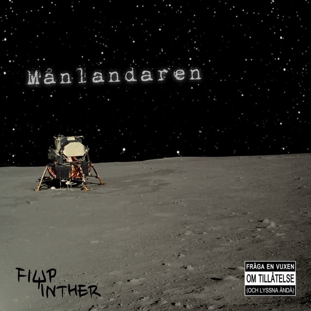 Album cover art for Månlandaren