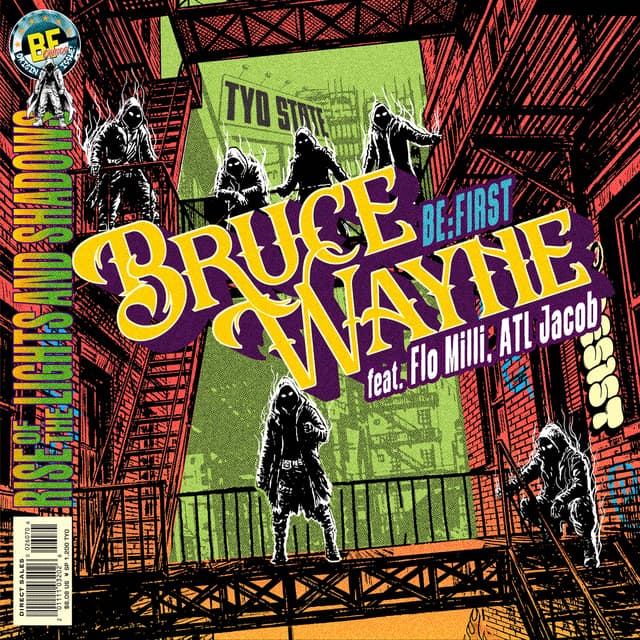 Album cover art for BRUCE WAYNE
