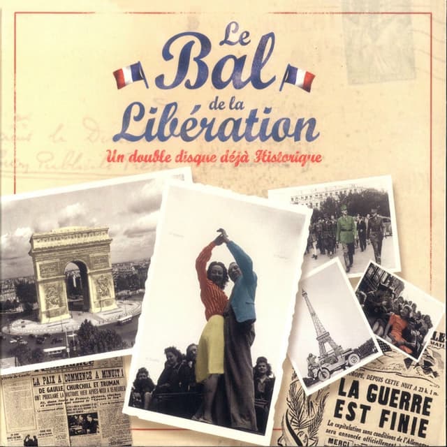 Album cover art for Le bal de la Libération