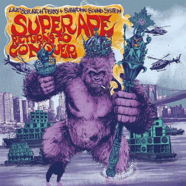 Album cover art for Super Ape Returns to Conquer