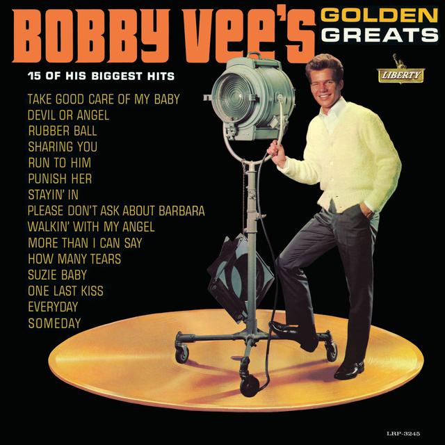 Album cover art for Bobby Vee's Golden Greats