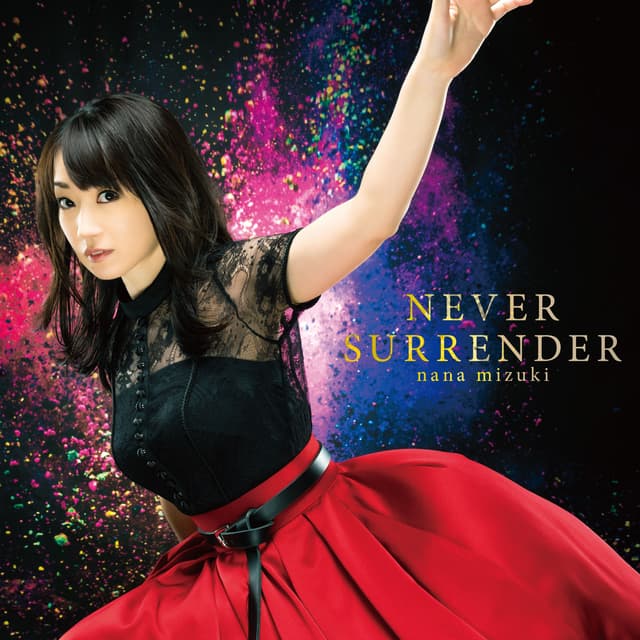 Album cover art for NEVER SURRENDER