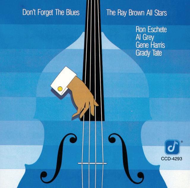 Album cover art for Don't Forget the Blues