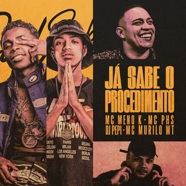 Album cover art for Já Sabe O Procedimento
