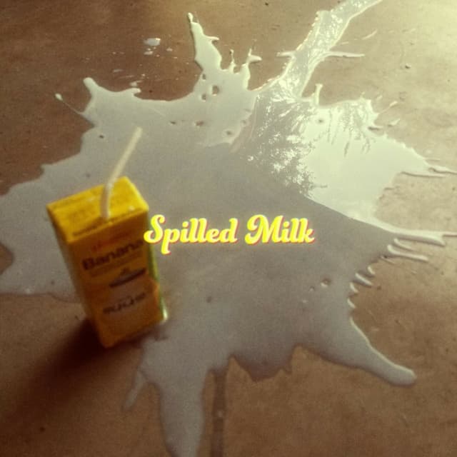 Album cover art for Spilled Milk