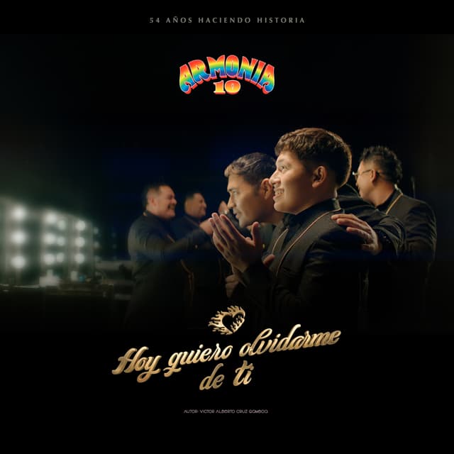 Album cover art for Hoy quiero olvidarme de ti