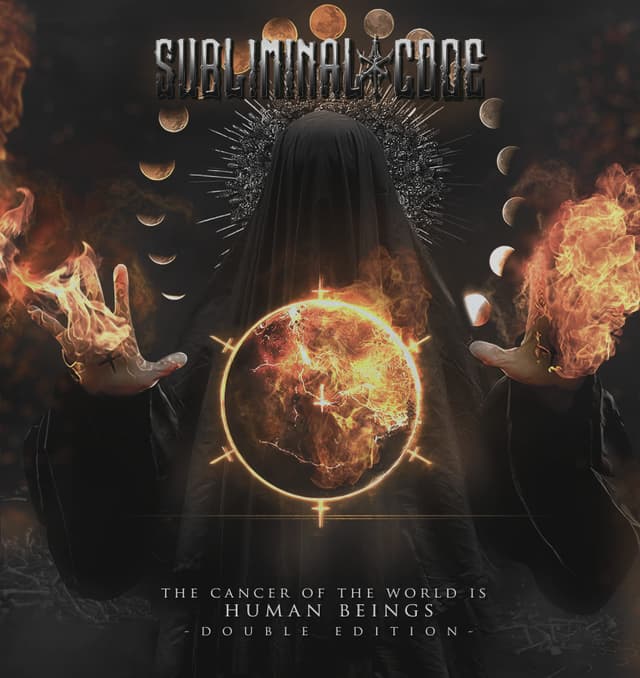 Album cover art for The Cancer of the World Is Human Beings