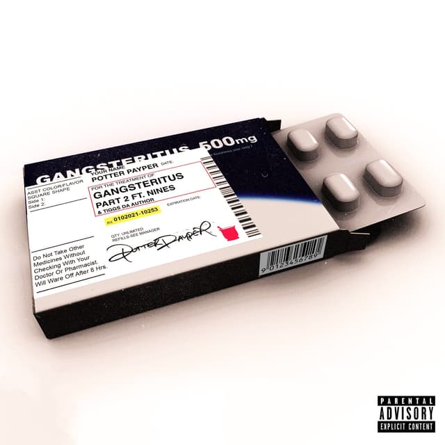 Album cover art for Gangsteritus Part 2