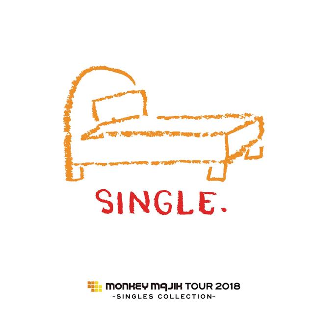 Album cover art for MONKEY MAJIK Tour 2018 ~Singles Collection~ SET LIST