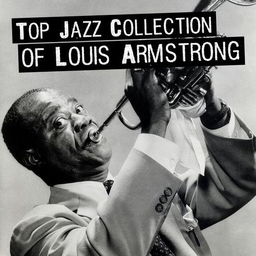 Album cover art for Top Jazz Collection of Louis Armstrong