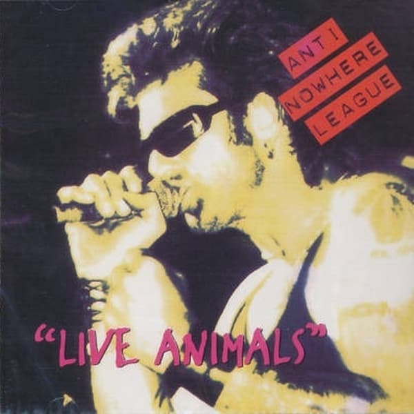 Album cover art for Live Animals