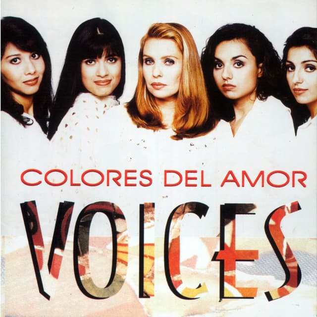 Album cover art for Colores del amor