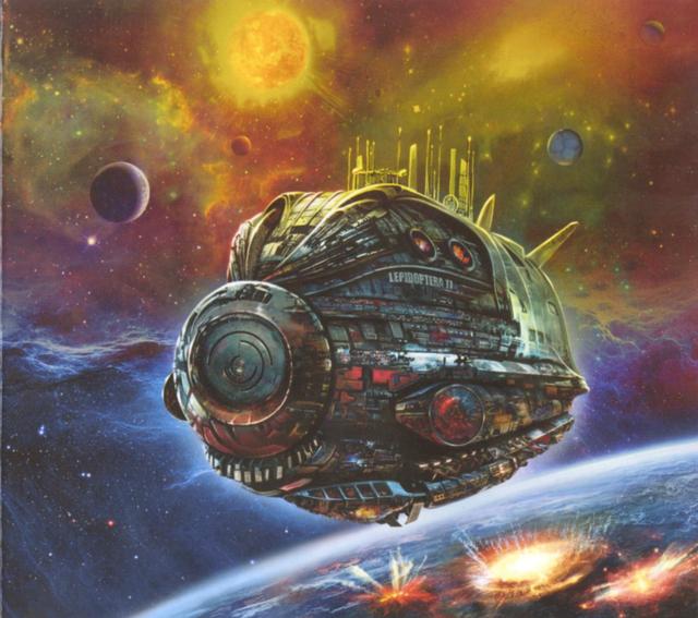 Album cover art for Lepidoptera II The Book of Flight