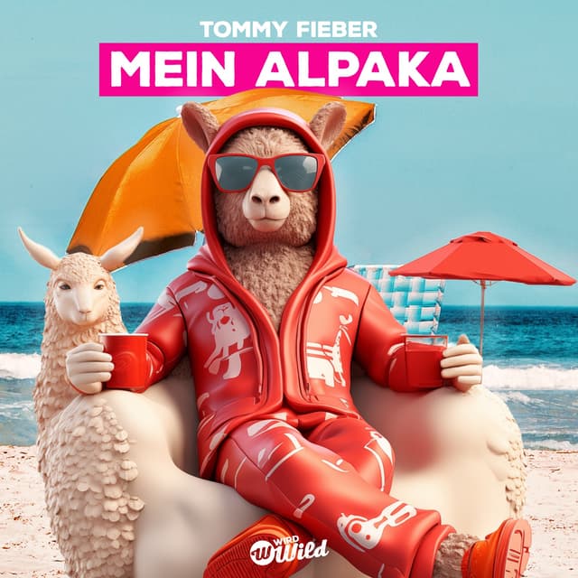 Album cover art for Mein Alpaka