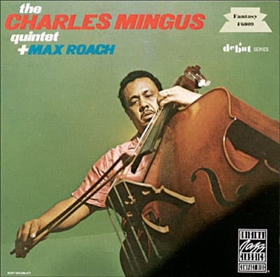 Album cover art for The Charles Mingus Quartet Plus Max Roach
